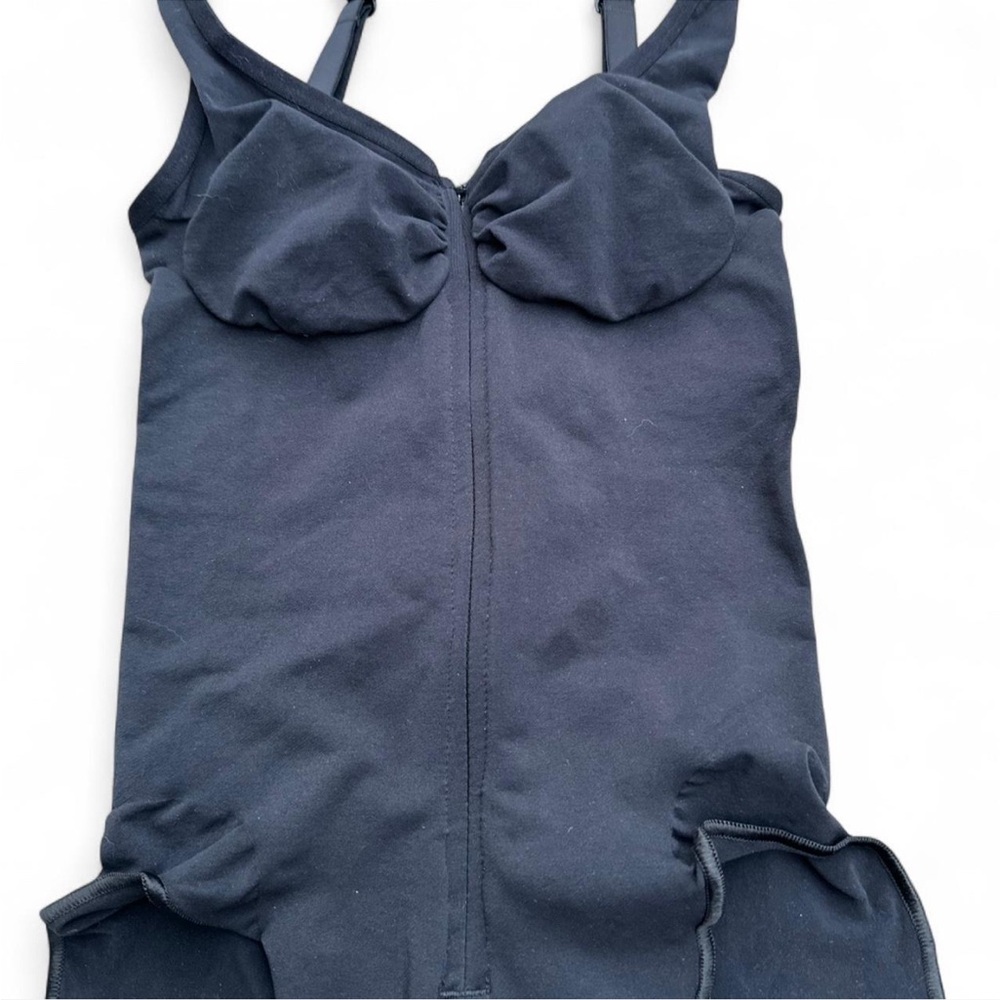 SKIMS *NWOB Seamless Sculpt Zip Front Bodysuit | Onyx - Picture 1 of 10
